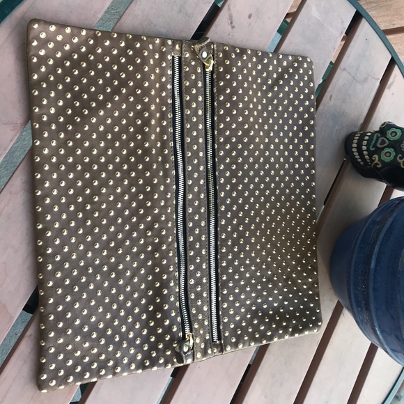 Suede clutch - Picture 3 of 4